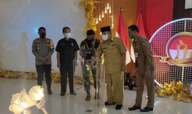 Peringatan Harganas Ke 29, Wali Kota Blitar Launching One Touch Stunting