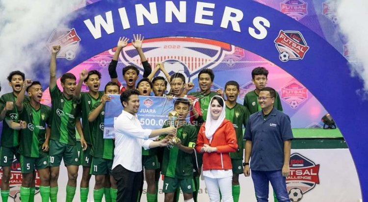 Hadiri  Final Usee Sports Futsal Challenge, Begini Pesan Wagub Emil