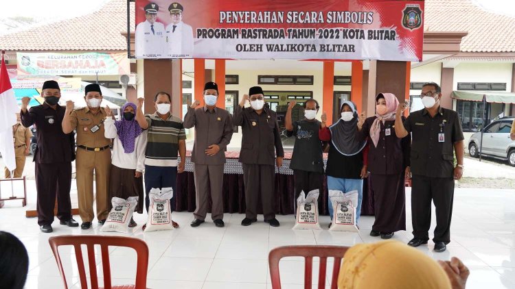 Pemkot Blitar Salurkan Rastrada Tahap II Tahun 2022